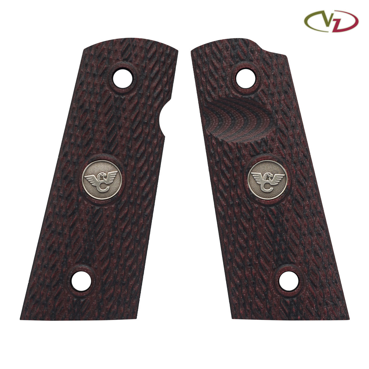 1911 Compact Pistol Grips - Wilson Combat Tactical Slant - Black