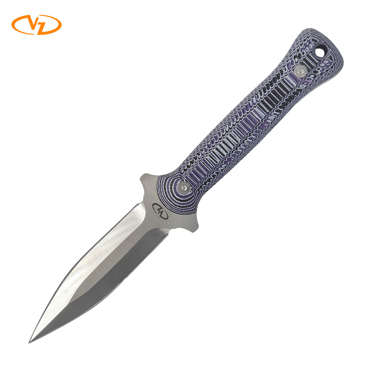 VZ Leonidas Steel Dagger | Plain Blade & Alien G-10 Scales