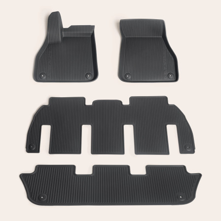 Lucid Gravity All-Weather Floor Mats - 3 Row
