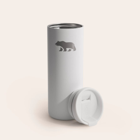 Lucid Travel Tumbler, White