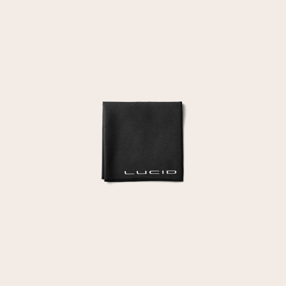 Lucid Logo Microfiber Screen Wipe