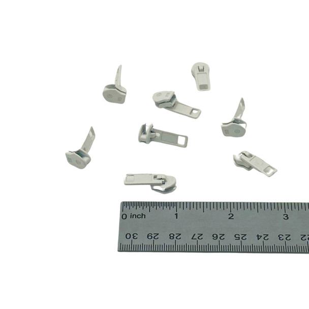 Coil Zipper Slide Size #5 White