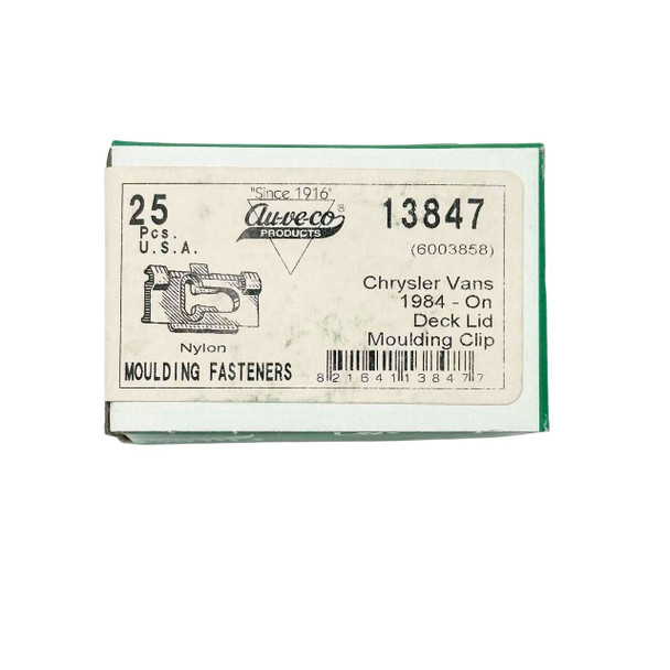 Deck Lid Moulding Clip