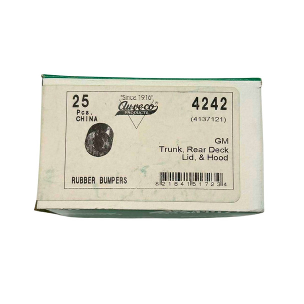 Trunk Rear Deck Lid & Hood Rubber Bumper GM