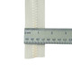 Molded Vislon Zipper White Chain Size #10