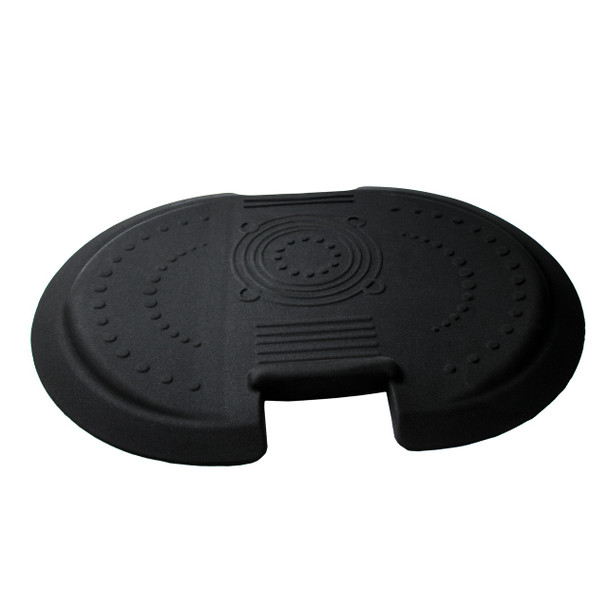 Anti-Ermüdungsmatte AFS-TEX System 5000X | Zubehör Sitz-Steharbeitsplatz und höhenverstellbarer Schreibtisch | schwarz |66 x 90 cm