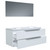 ZOOM Set 120cm, 2 Drawers, White