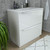 ZOOM Set 80cm, 2 Drawers, White