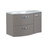 ONDE Vanity Unit 90cm, Brown grey