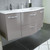 ONDE Vanity Unit 120cm, Brown grey