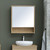 PYSCHE Mirror Cabinet 60 cm, 1 door , Oak