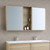 OUTLINE Mirror cabinet 120 cm, 2 doors , Oak