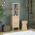 THEMA Column 40 cm, 6 door with countertop, Oak