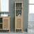 TYAGO Column 40 cm, 12 door with countertop, Oak