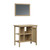 THIAM Set 84 cm, 15 door with countertop, Oak