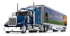 Alsum Farms 50th Anniversary  Kenworth® W900L with 86" Sleeper & 53' Utility Trailer with Skirts & Reefer