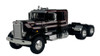 DCP Peterbilt 351 with 36" Sleeper - Black, Silver & Red