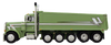 60-1658 - DCP - Mint Green Peterbilt 379 with Mac Dump Body