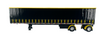 60-1667T- Black & Yellow Utility Taughtliner Trailer