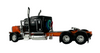 DCP Orange & Black Peterbilt® Model 389 63" Flat Top Sleeper