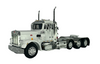 60-1648C  1/64  White  Peterbilt® Model 359 Tri-Axle Day Cab with Stainless Fenders