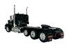 60-1647C  1/64  Black  Peterbilt® Model 359 Tri-Axle Day Cab with Stainless Fenders
