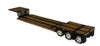 DCP Fontaine Renegade Lowboy with Flip Axle- Black