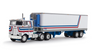 Pre-Order,  Deposit Only - 69-1920 - Bicentennial Patriot Edition Peterbilt 352 with Matching 40' Vintage Refer Trailer