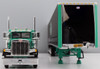 DCP 60-2157 -  VanDyke Peterbilt Model 379 with 36" Sleeper and Quad-Axle Curtain-Side Trailer