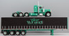 DCP 60-2157 -  VanDyke Peterbilt Model 379 with 36" Sleeper and Quad-Axle Curtain-Side Trailer