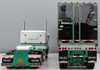 DCP 60-2158 - VanDyke  Peterbilt Model 379 with 36" Sleeper and Quad-Axle Curtain-Side Trailer