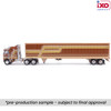 Pre-order, deposit only - ixo 1/64 1976 Kenworth K100 Aerodyne - Brown with Modern Trailer Pre-order, deposit only - ixo 1/64 1976 Kenworth K100 Aerodyne - Brown with Modern Trailer