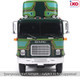 Pre-order, deposit only - ixo 1/64 - GMC Astro 95 - Green
