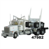 N-Scale/1:160 Trainworx Logging Truck - Peterbilt - White