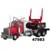 N-Scale/1:160 Trainworx Logging Truck - Peterbilt - Red