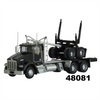 N-Scale/1:160 Trainworx Logging Truck - Kenworth T800 - Black