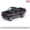 Pre-order, deposit only - 1:64 1983 Ford F-150 XLS Flareside 4x4 - Raven Black