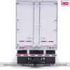 Pre-order, deposit only - ixo - 1:64 Modern Trailer - White with 2-axles and side skirts