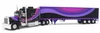 Pre-order, deposit only - J1/ixo -1:64 Peterbilt Model 379 Big-Bunk with 53' Tri-Axle Van - Night Moves
