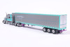 Pre-order, deposit only - J1/ixo - TransAmerica Transportation  1:64 Scale Peterbilt Model 379 with 53’ Modern Tri-Axle Van Trailer
