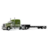 60-2401: Zimmerman Transport LLC Peterbilt® Model 389 with 70” Mid-Roof Sleeper & Transcraft Step Deck Trailer