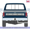 Pre-order, deposit only - 1:64 1980 F-150 Ranger XLT Short Bed - Silver Metallic & Midnight Blue Metallic Combination Tu-Tone