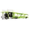 Pre-order, deposit only - 60-2317 - DCP - Black & Green - 1/64 Peterbilt 389 Semi Truck with Boydstun 9106-48EZ Car Carrier Trailer