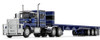 Blue/Black Mack SuperLiner with Flatbed