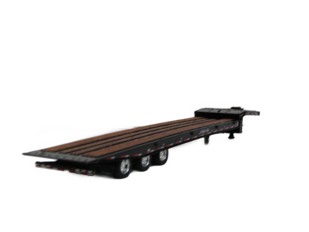 Black TALBERT 5553TA TRAVELING  TRI-AXLE LOWBOY TRAILER