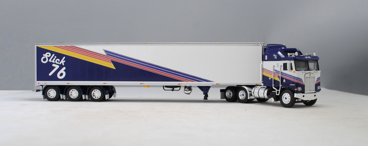 DCP - "Slick 76" - Kenworth K100 with 53' tri-axle refrigerated van