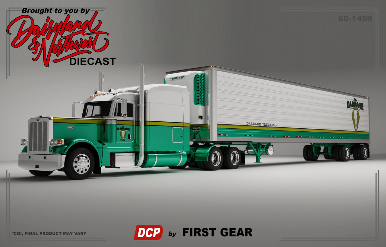 John Darragh Trucking - Peterbilt 389 with 53' Spread-axle