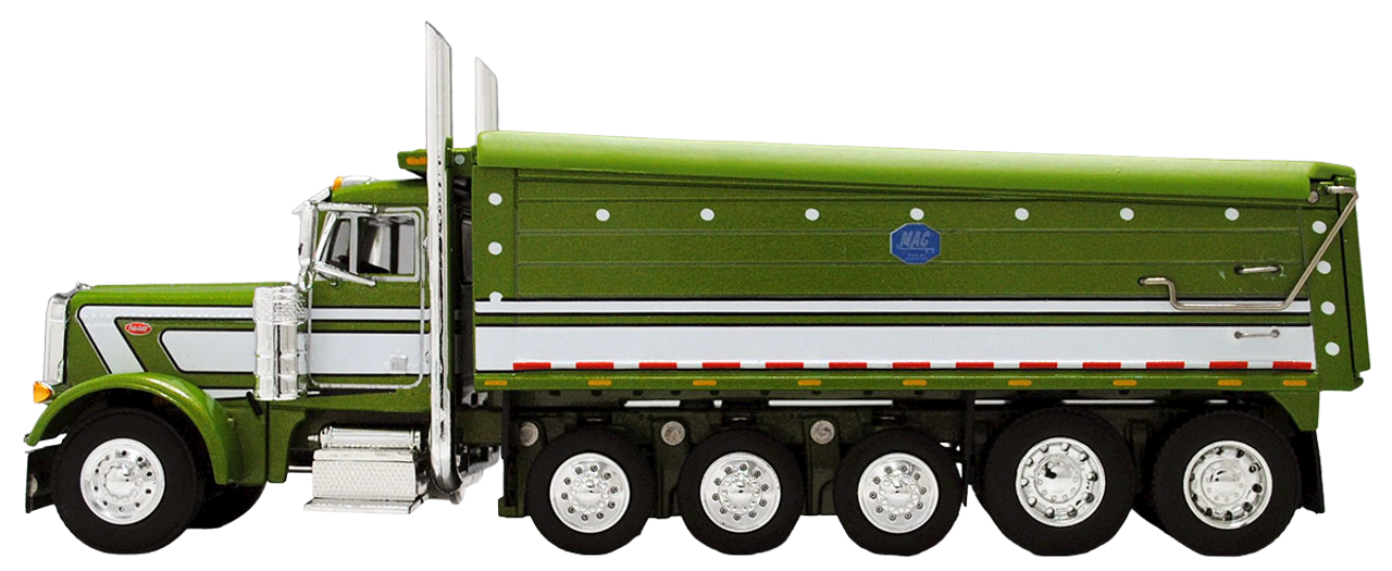 Green & Green1/64 Peterbilt 379 with five-axle MAC Dump Body