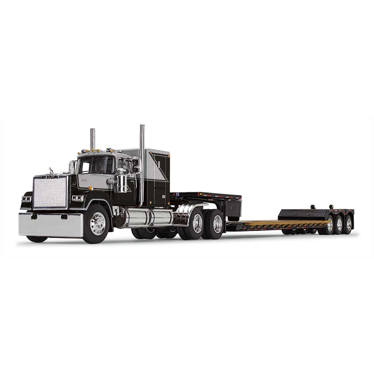 60-1669 - DCP - Mack® Super-Liner® with 60" Flat Top Sleeper & Fontaine® Renegade™ LXT40 Lowboy Trailer w/Flip Axle