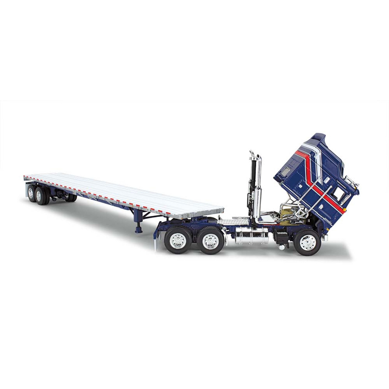 69-1657 - Liberty Series Kenworth® K100 COE Aerodyne Sleeper & 53' Wilson® Roadbrute™ Flatbed Trailer